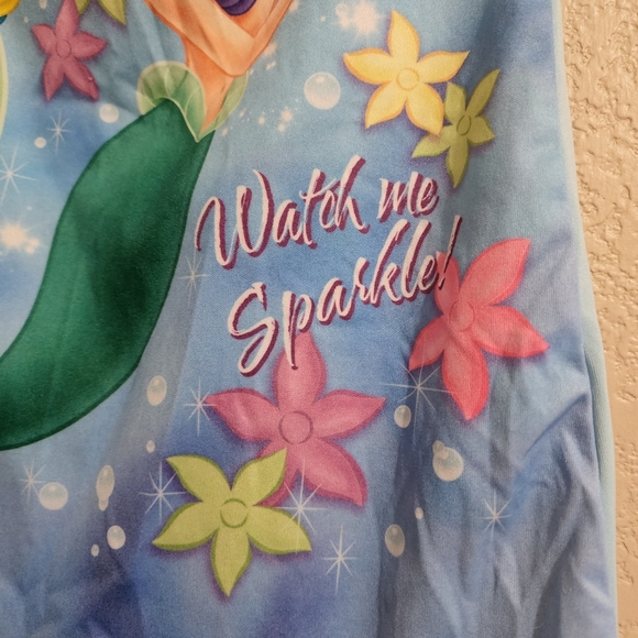 Disney Ariel Little Mermaid Nightgown Pajama Size 3T - Picture 3 of 6